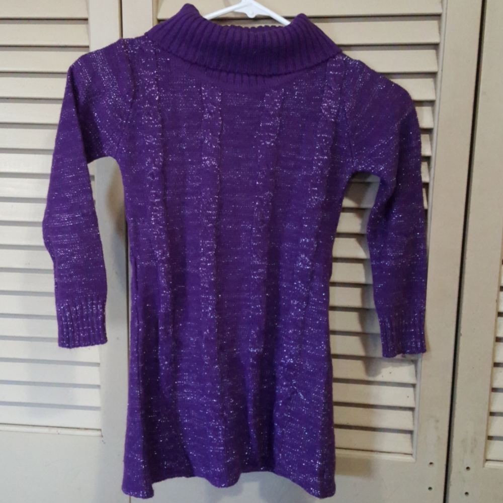 Blue Heart long sleeve sweater dress 5/6